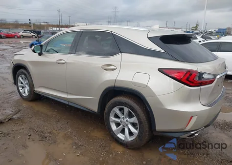 2016 Lexus Rx 350/Base/F Sport z USA, uszkodzony, nr VIN 2T2BZMCA4GC033525